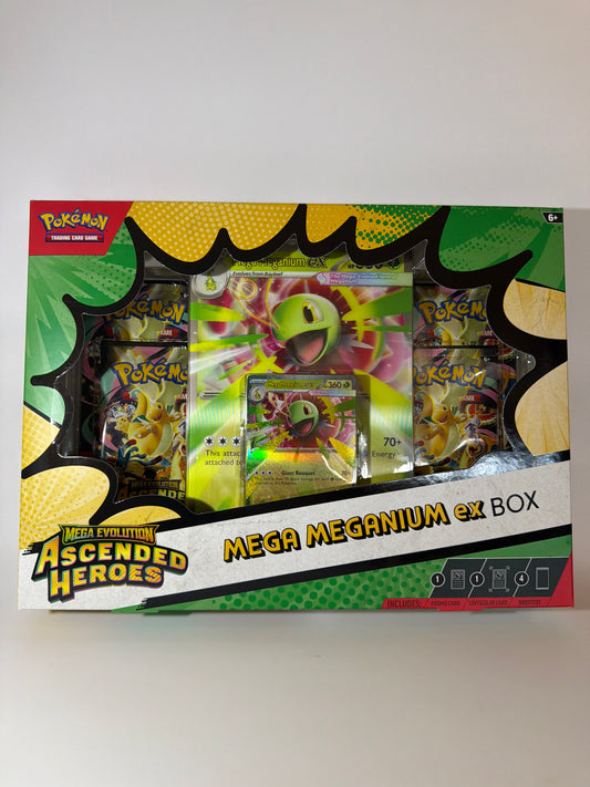 Pokémon Ascended Heroes Mega Meganium ex Box