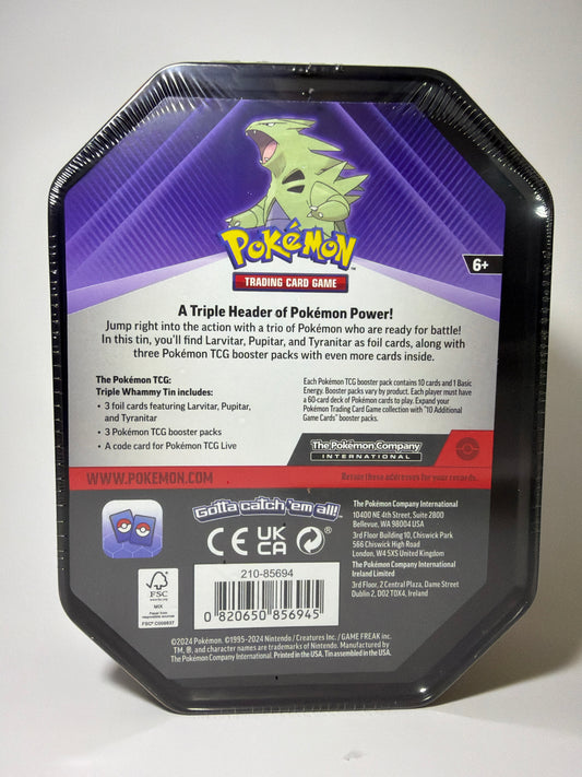 Pokémon TCG: Triple Whammy Tin – Tyranitar